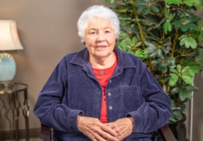 Charlotte the dental implant patient in Anacortes, WA